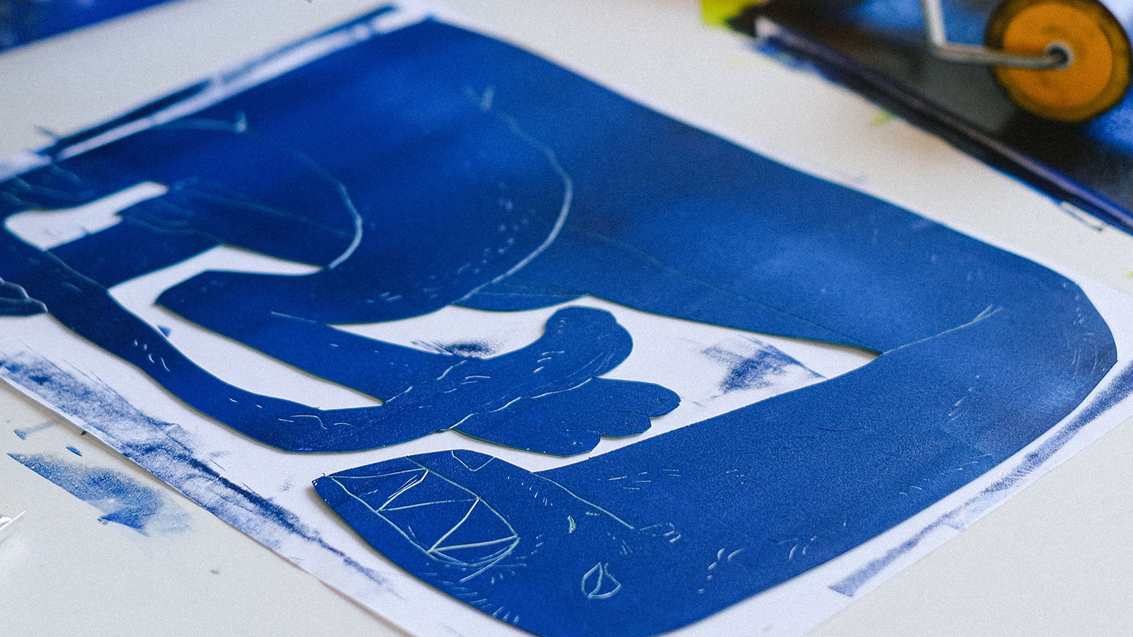 Linoldruckworkshop | Foto: Anna Shvets/Pexels
